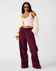 JACEY PANT DEEP FIG
